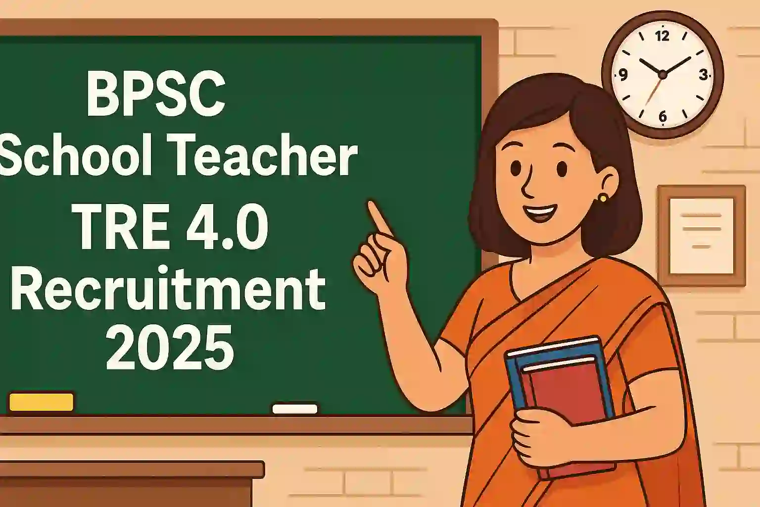 BPSC School Teacher TRE 4.0 Recruitment 2025